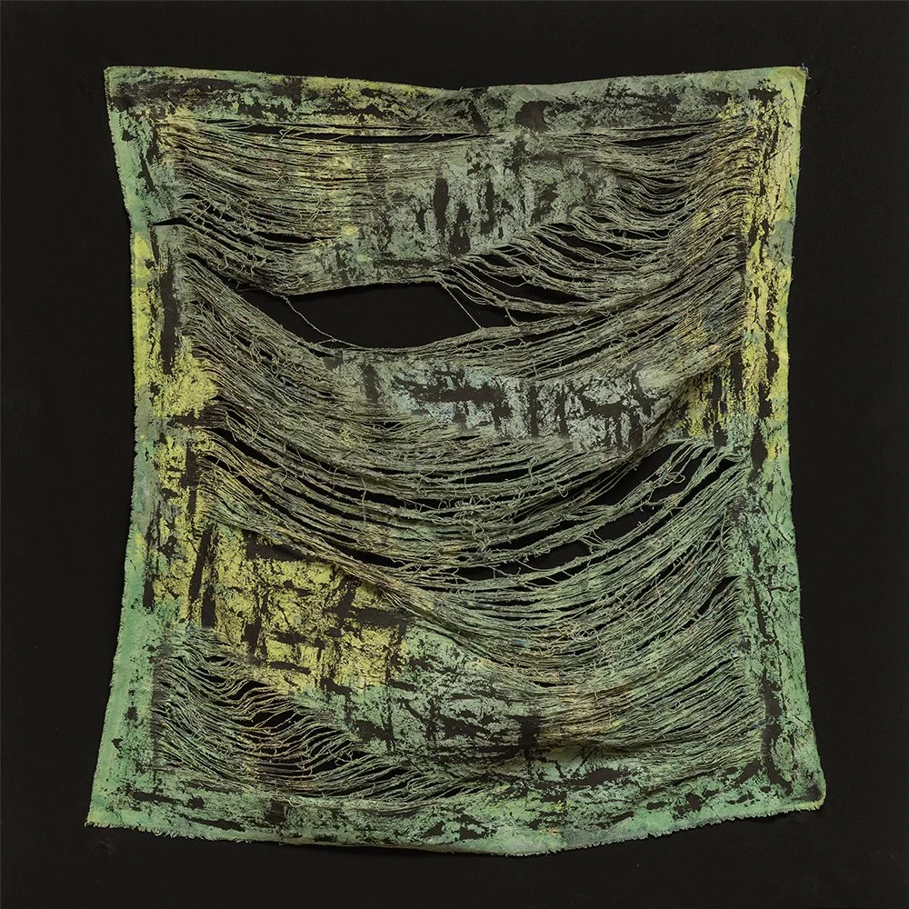Overcoming 4 - Abstract work - Acrylic and cut on canvas