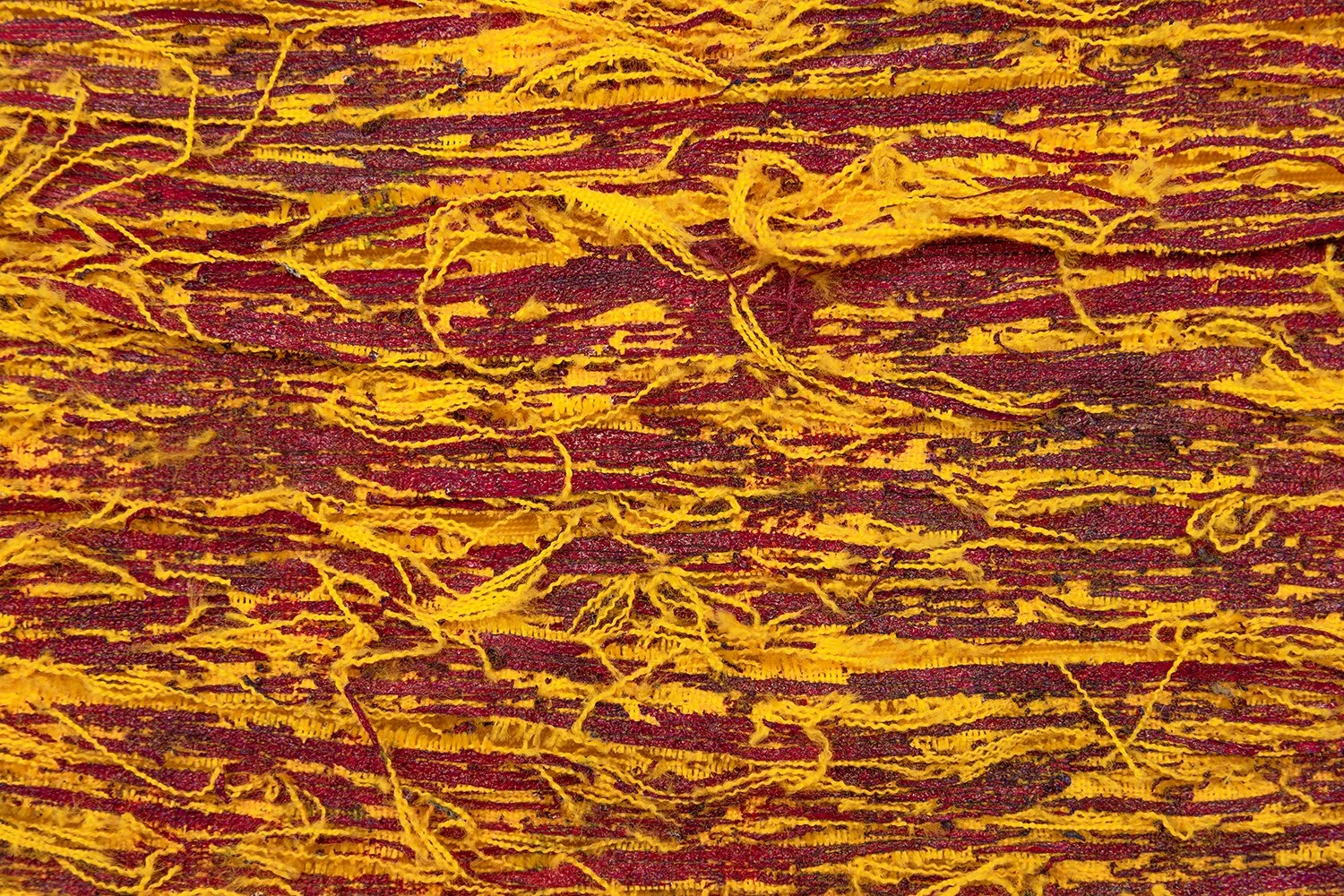 Overcoming 3 - Detail 1 - Acrylic and cut on canvas