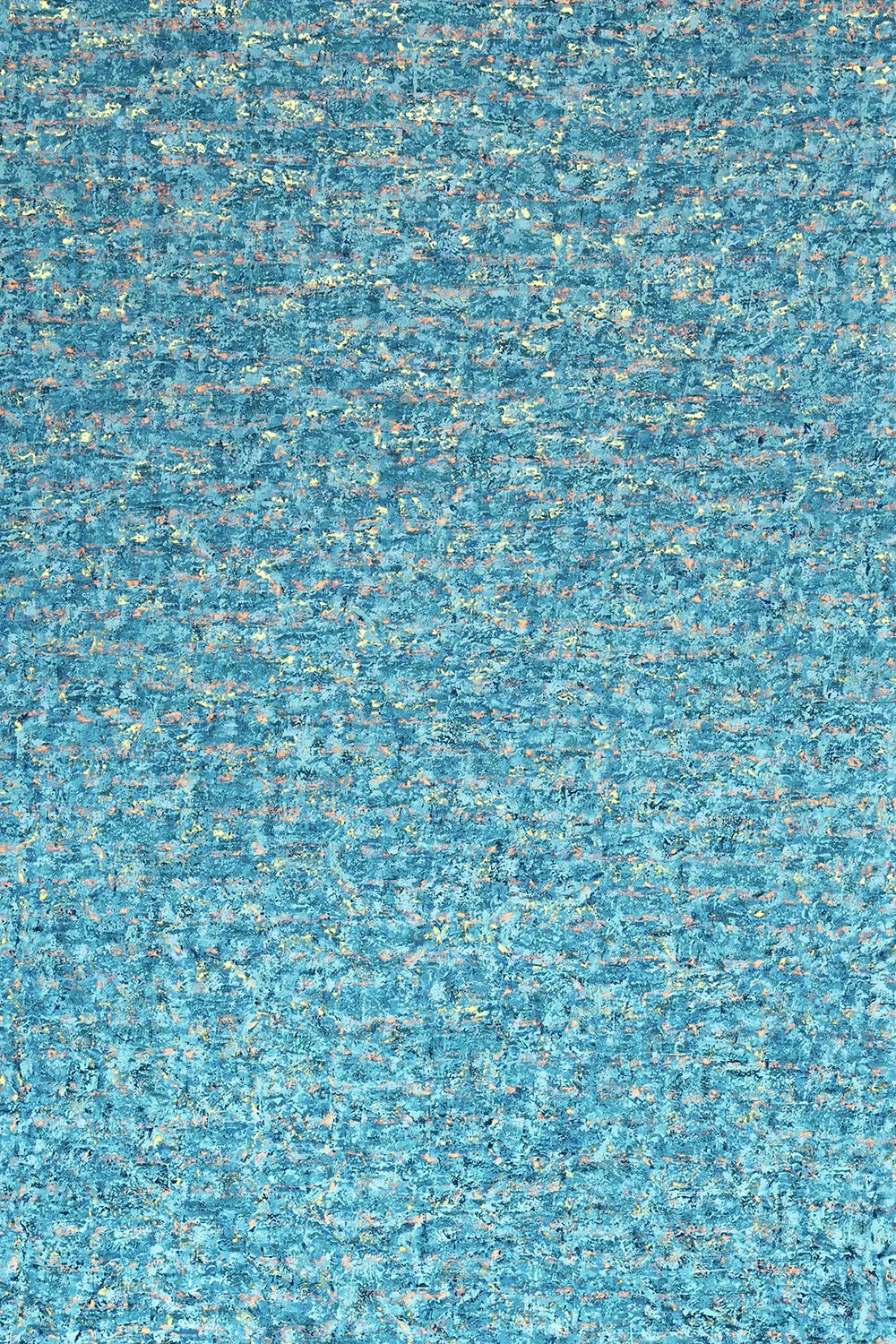 Ocean Ripples 3 - Abstract work - Acrylic on canvas