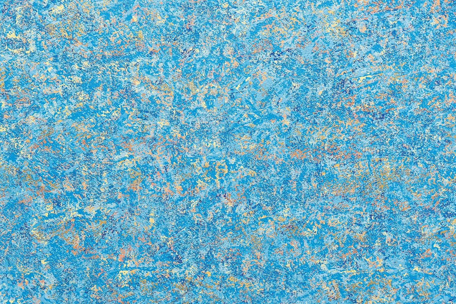 Ocean Ripples 5 - Detail 2 - Acrylic on canvas