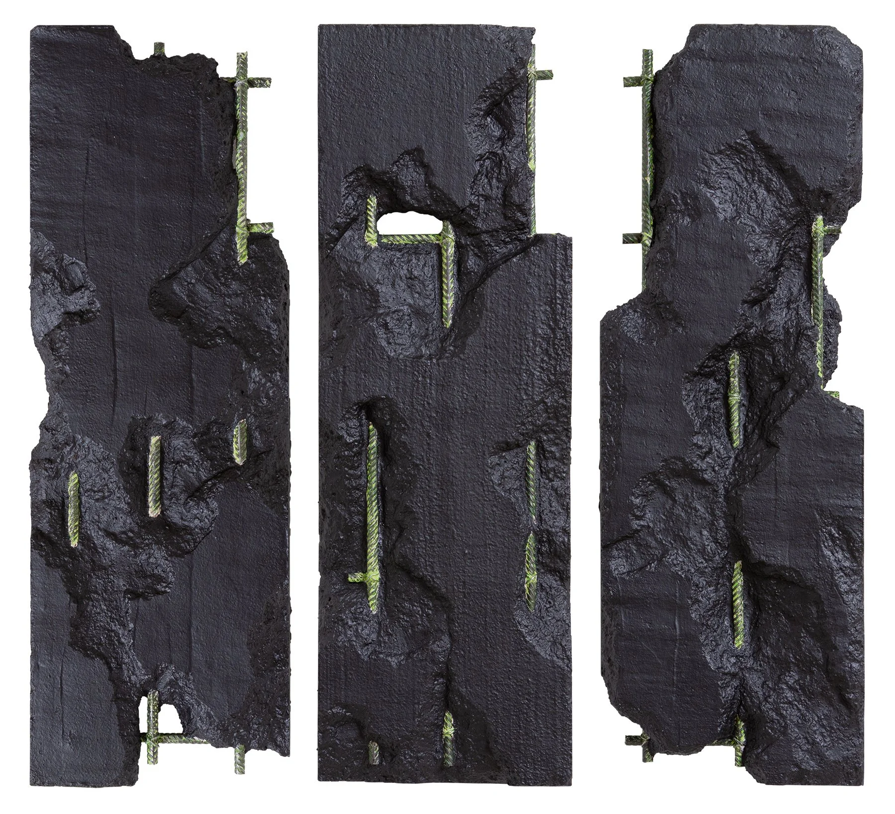 Detriti 1 - Abstract work - Concrete, iron and paint