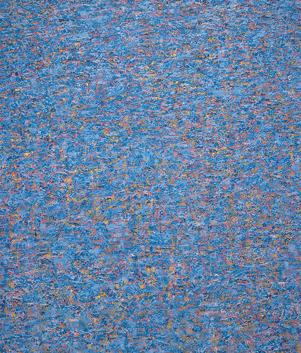 Ocean Ripples 4 - Abstract work - Acrylic on canvas