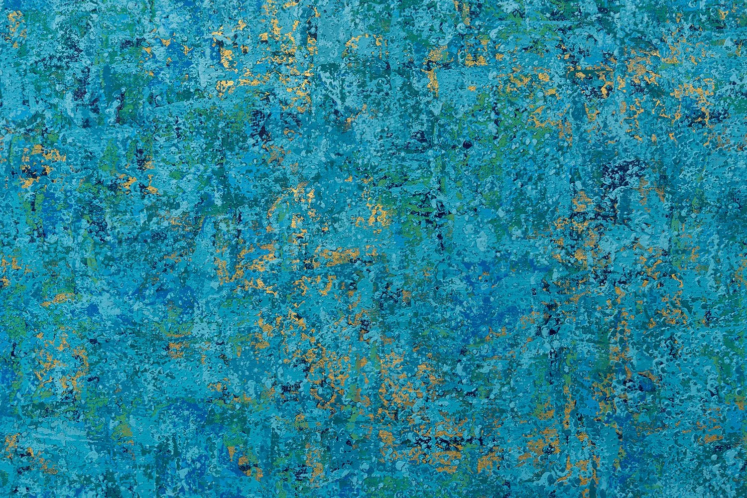Ocean Ripples 1 - Detail 1 - Acrylic on canvas