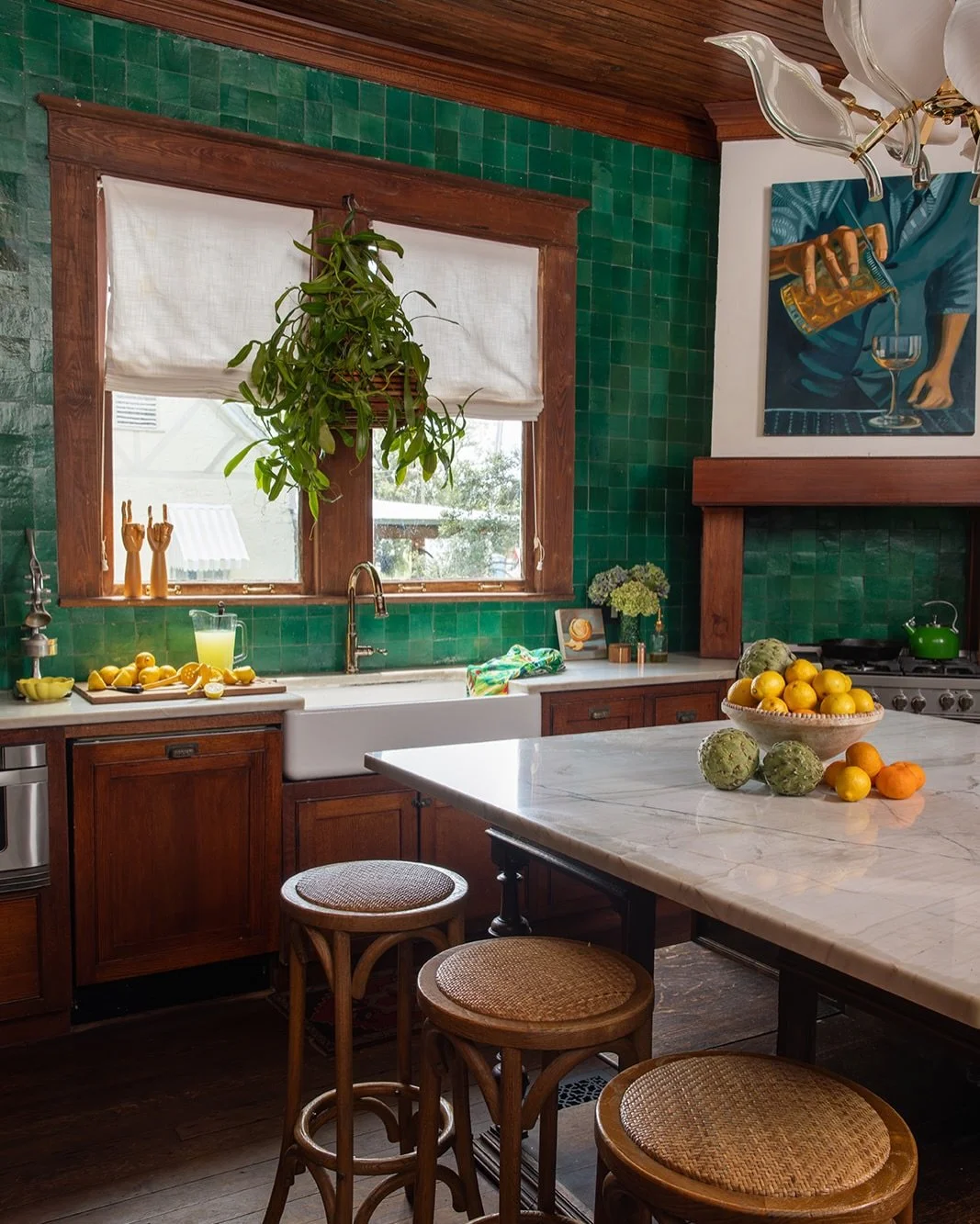 By the time I walked into her kitchen I knew this home was really something special. There was magic in the air, and it&rsquo;s bad manners not to offer some of that to the world when you find it.

We giggled that we should pitch it to @gardenandgun 