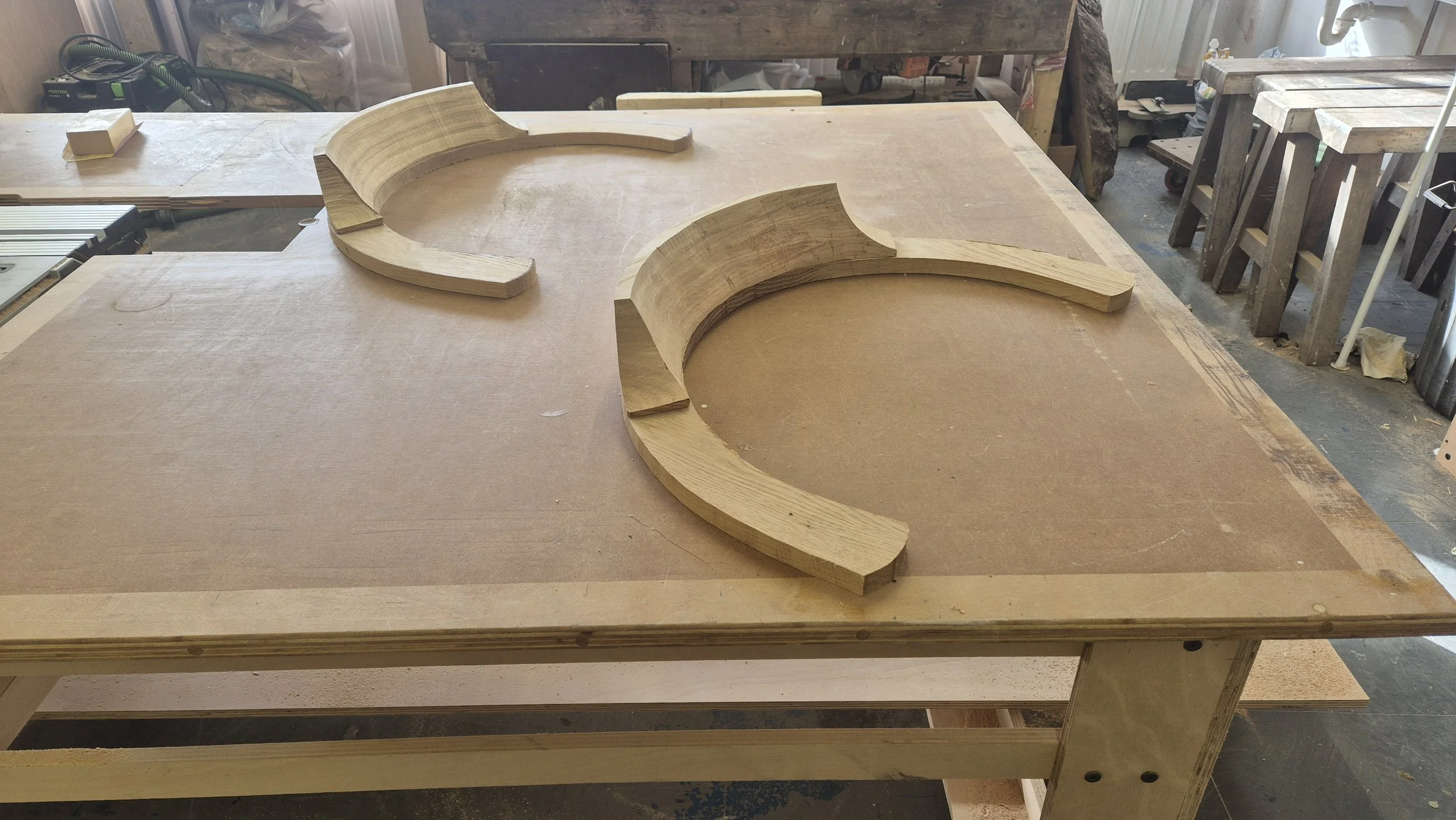 A pair of captain’s chairs