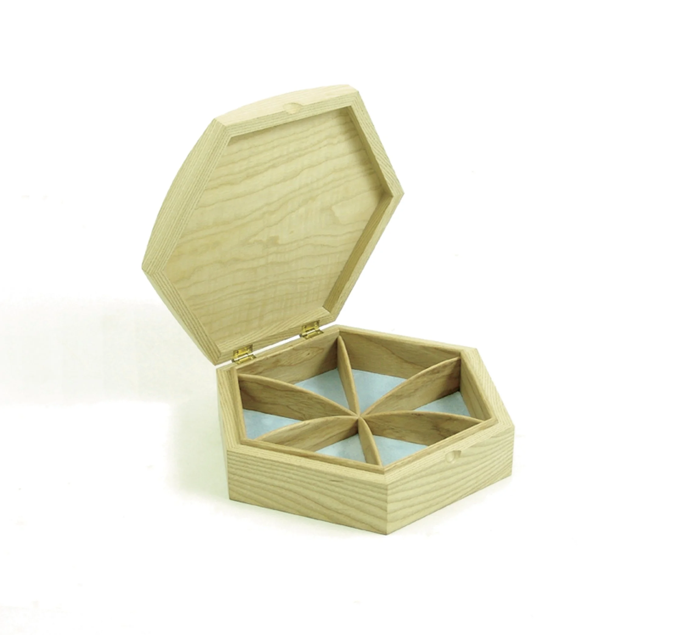 Hexagonal boxes