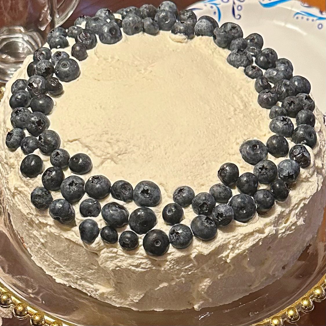 Earl Grey Birthday Cake