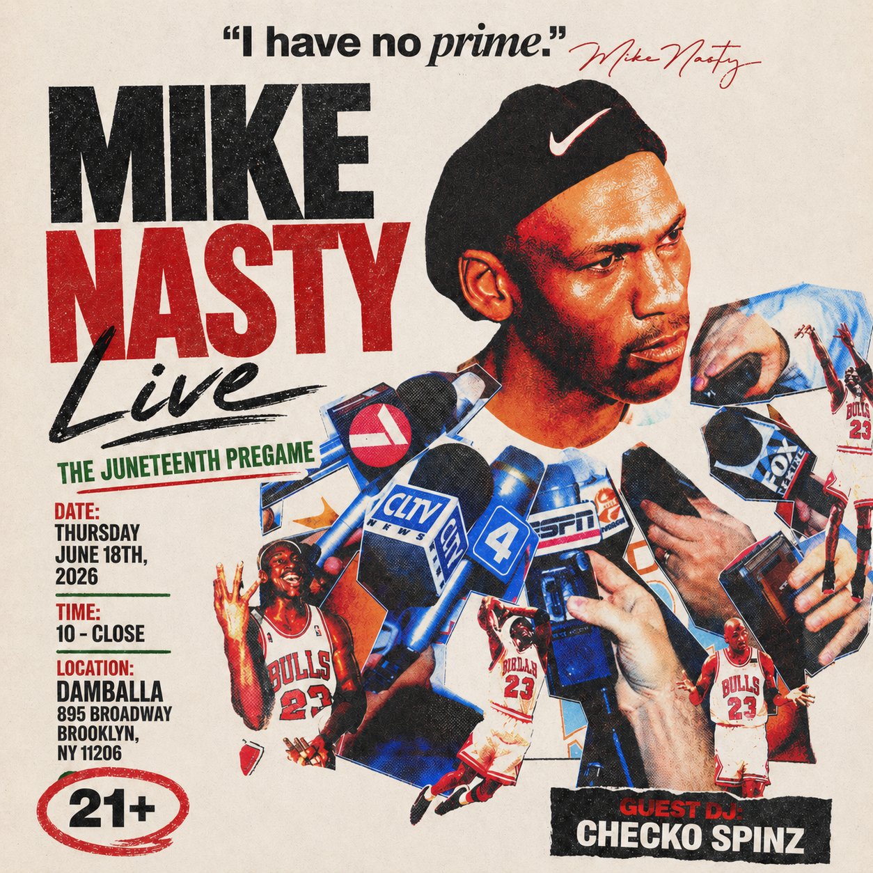Mike Nasty Live