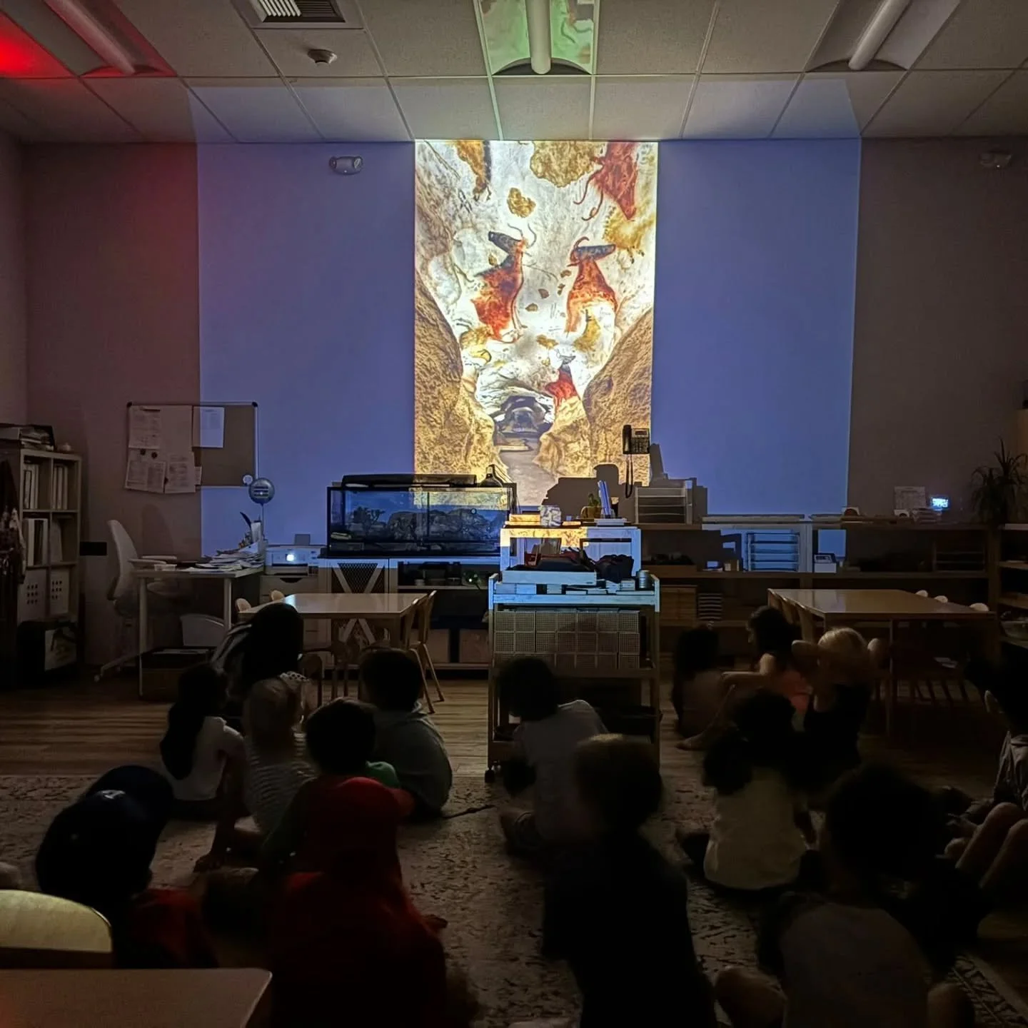 ✨ In our Lower Elementary classroom, children explored the Timeline of Life &mdash; a beautiful Montessori Great Lesson. 🌍🐚🦖
Together, we traced the story of life on Earth, from tiny sea creatures to dinosaurs and beyond. The lesson showing childr