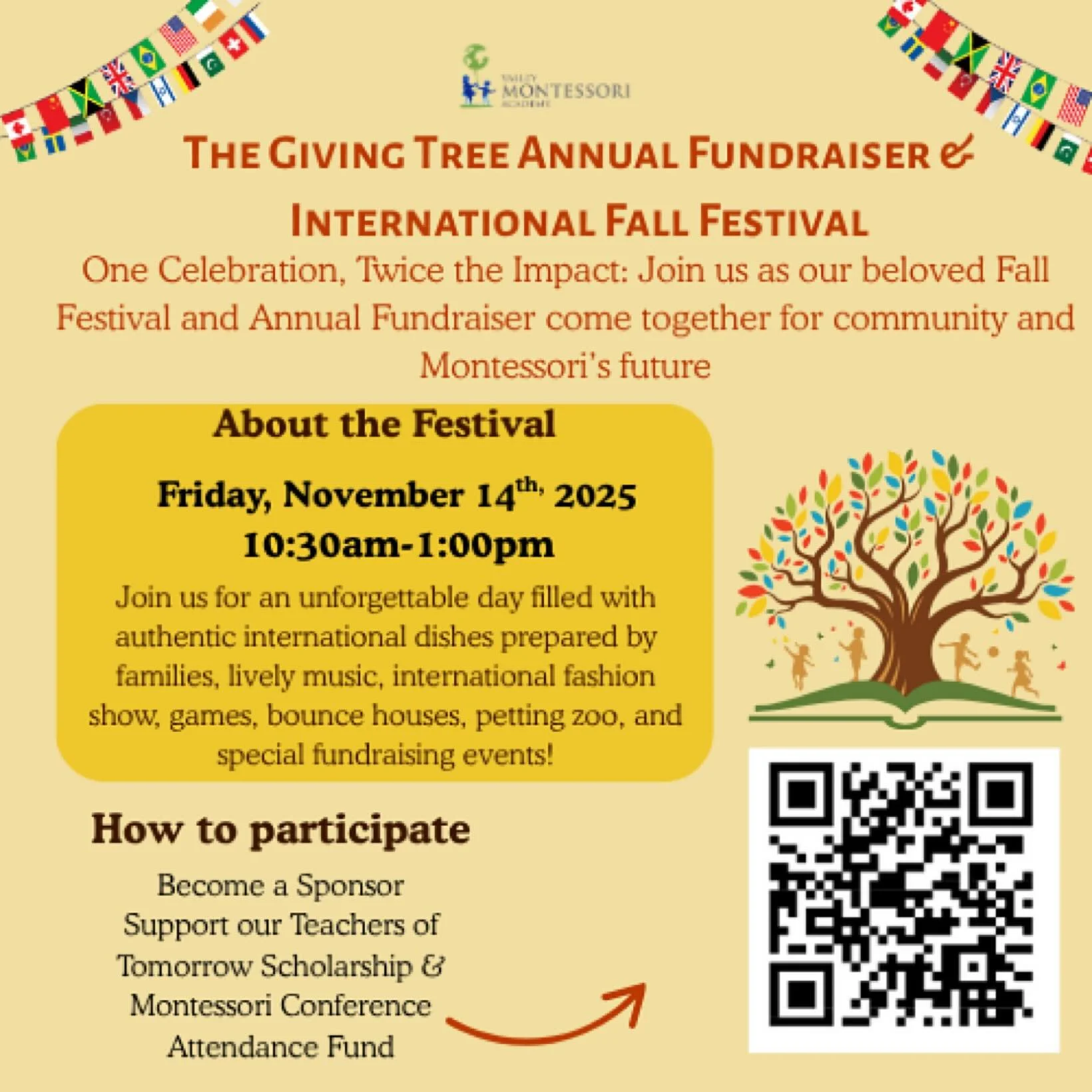 It&rsquo;s that time of year again&hellip; but even bigger &amp; better!!!🌍💫
Join us for our Annual International Fall Festival 🍂&mdash; a vibrant celebration of culture, community, and FUN! 

This year, we&rsquo;re turning up the joy by pairing t