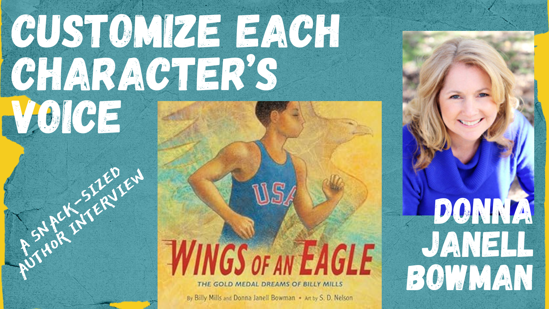 Donna Janell Bowman: Customize Each Character’s Voice