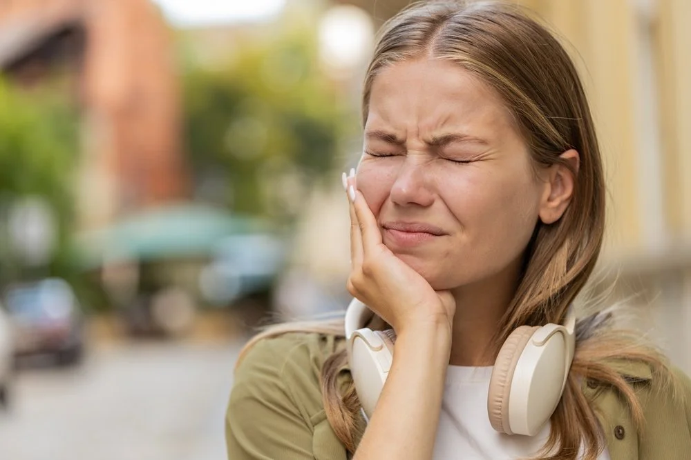 oral appliance needed for jaw pain designed to reduce pressure from teeth grinding and clenching
