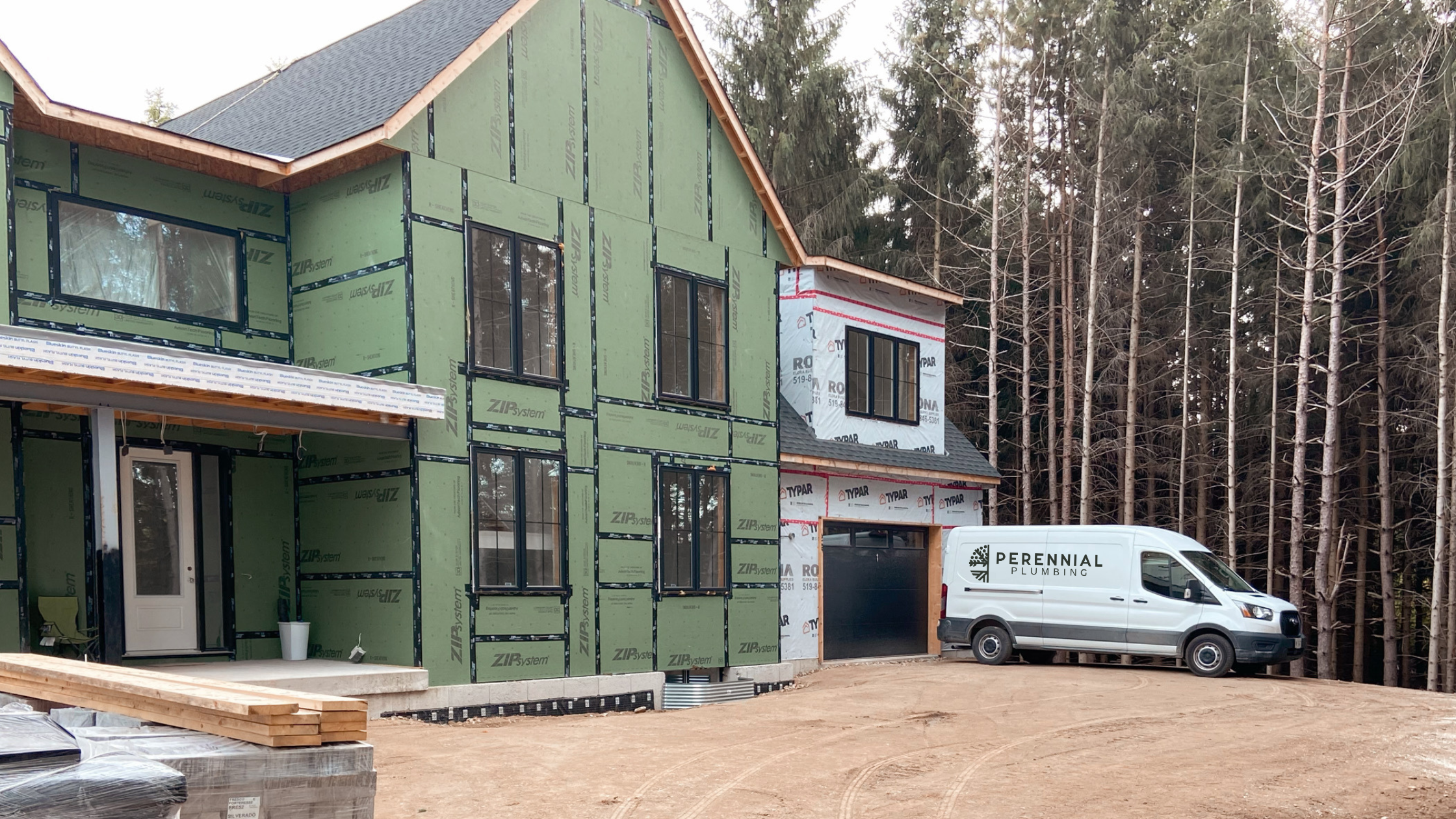 plumbing for new construction