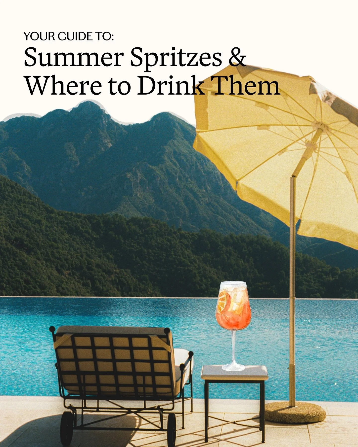 Summer spritz travel guide 🥂