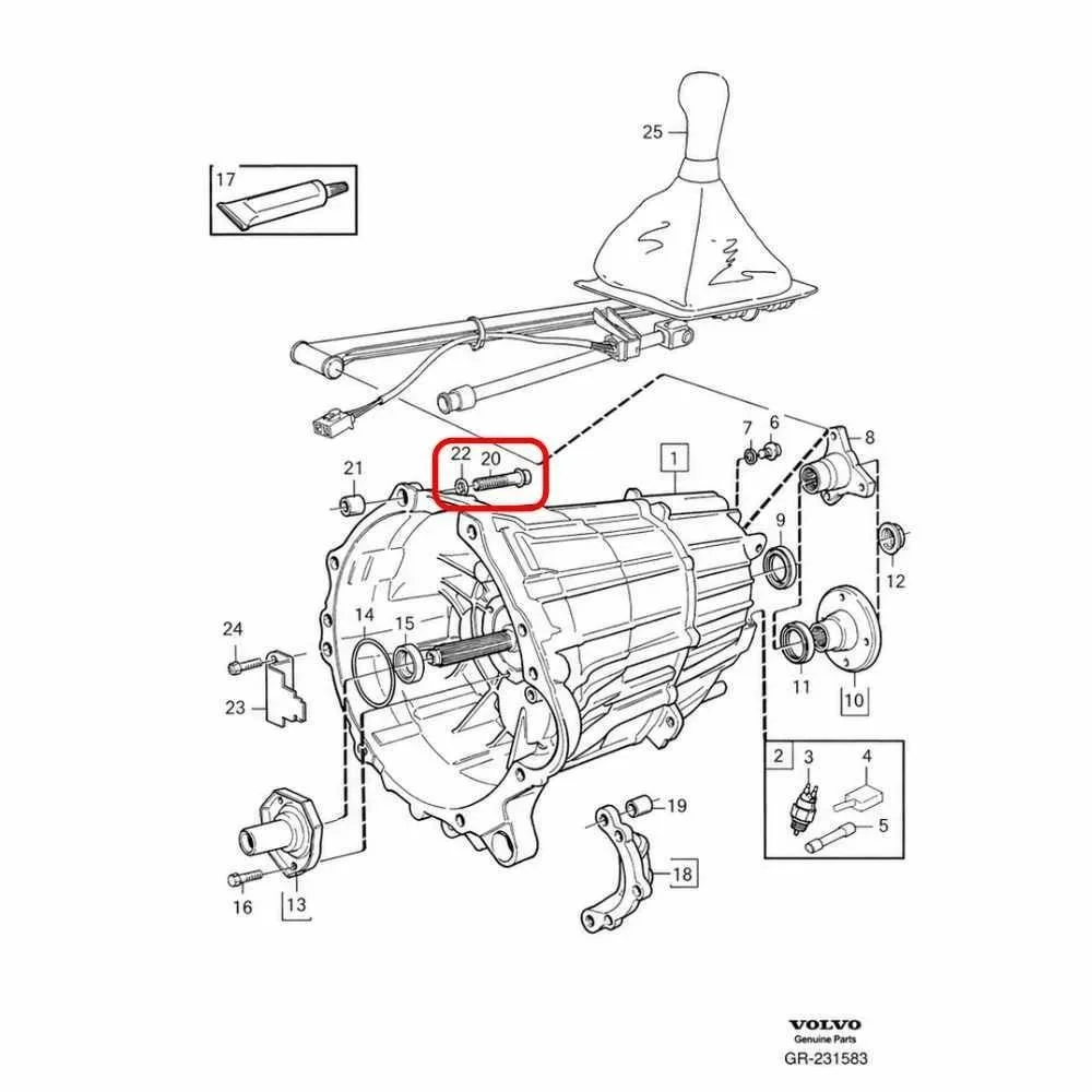 Fixings/Bolt Set - Bellhousing Bolts