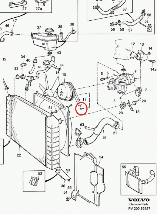 Fixings/Bolt Set - Water Pump Pulley