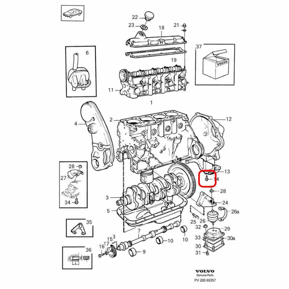 Fixings/Bolt Set - Gearbox Inspection Cover
