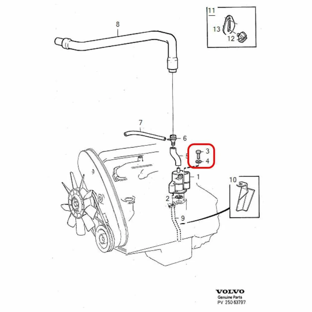 Fixings/Bolt Set - PVC Box