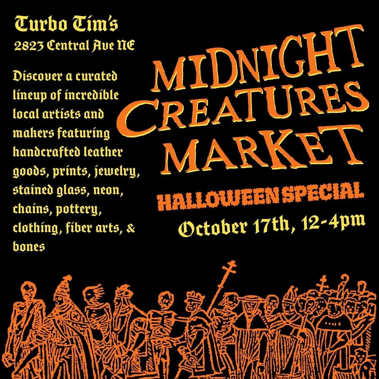 Midnight Creatures Market: Halloween Special