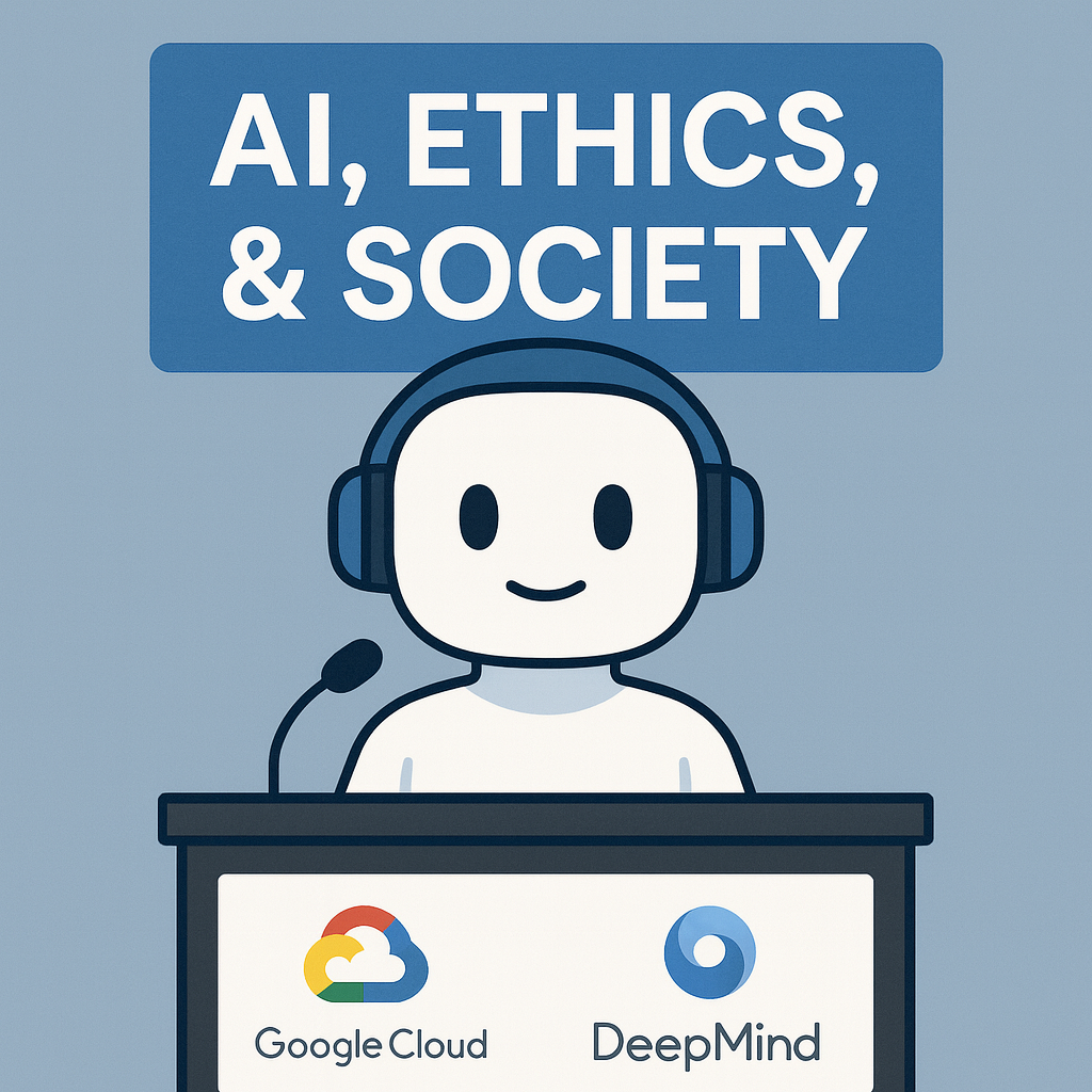 Representing Google Cloud and DeepMind at “AI, Ethics, &amp; Society”