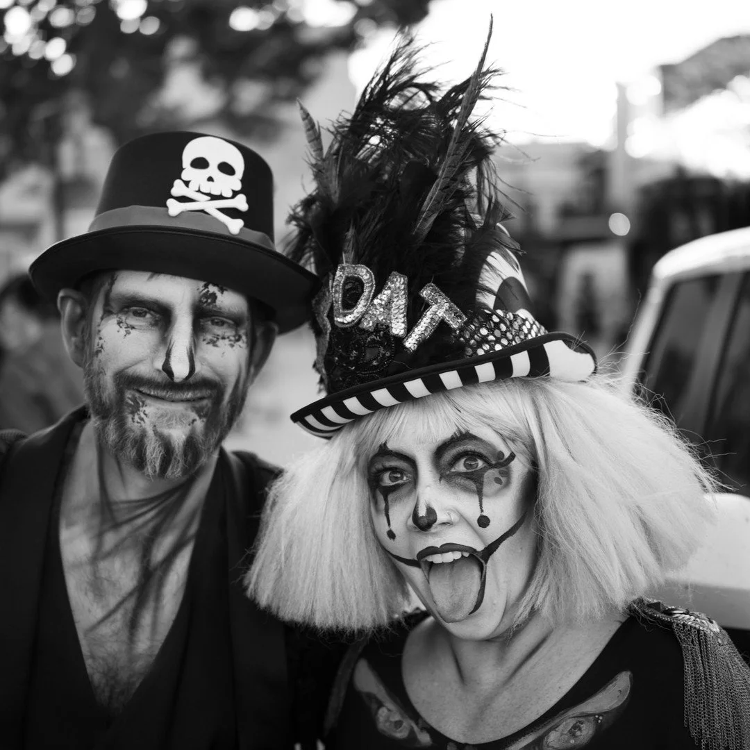 Krewe of Boo Halloween Parade New Orleans La 2024 #nola #neworleans #kreweofboo #tapdat #leicaq343 #leicaq3 #leica #bw #bwphotography