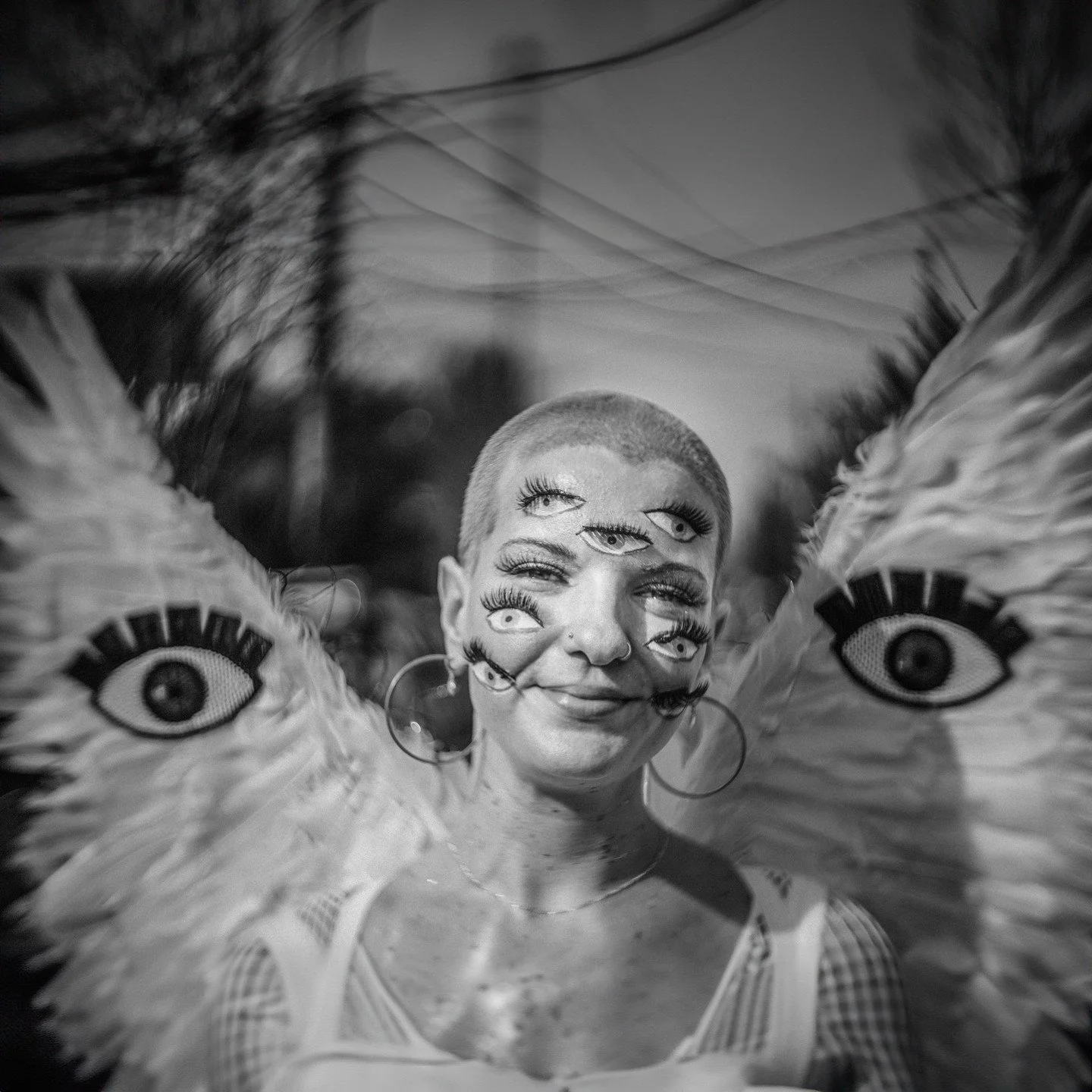 Fat Tuesday celebration, New Orleans La, 2023 St. Annes Parade. Sony a7r3 + Petzval 58mm vintage lens

#costume #bw #bnw #neworleans #lundigras #mardigras #streetphotography #stannesparade #frenchquarter #NOLA #petzval #petzval58 #sonyalpha #a7r3 #ma