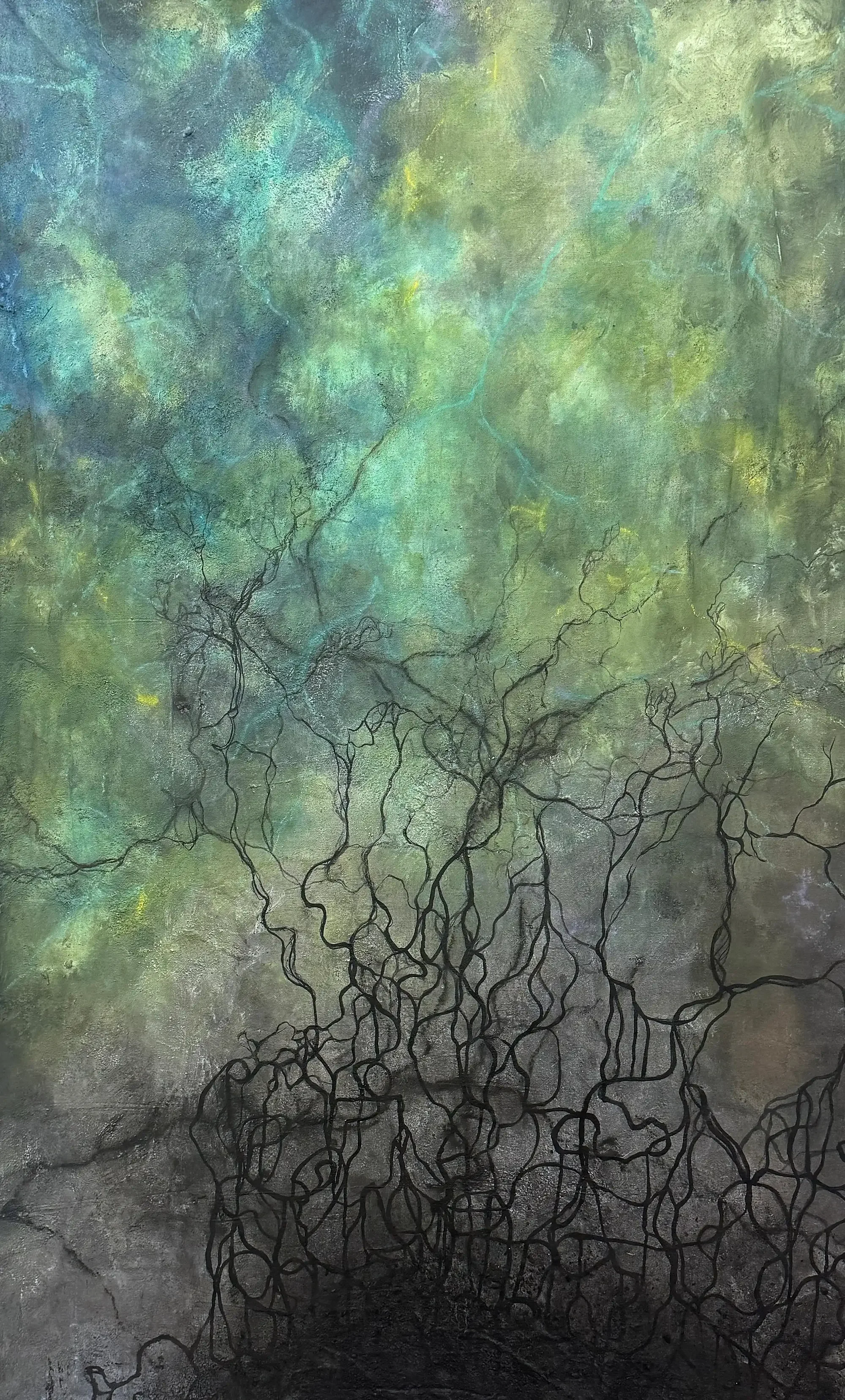Katherine Filice
"The Secret Language of the Forest X" A beautiful dimensional painting on canvas
2025