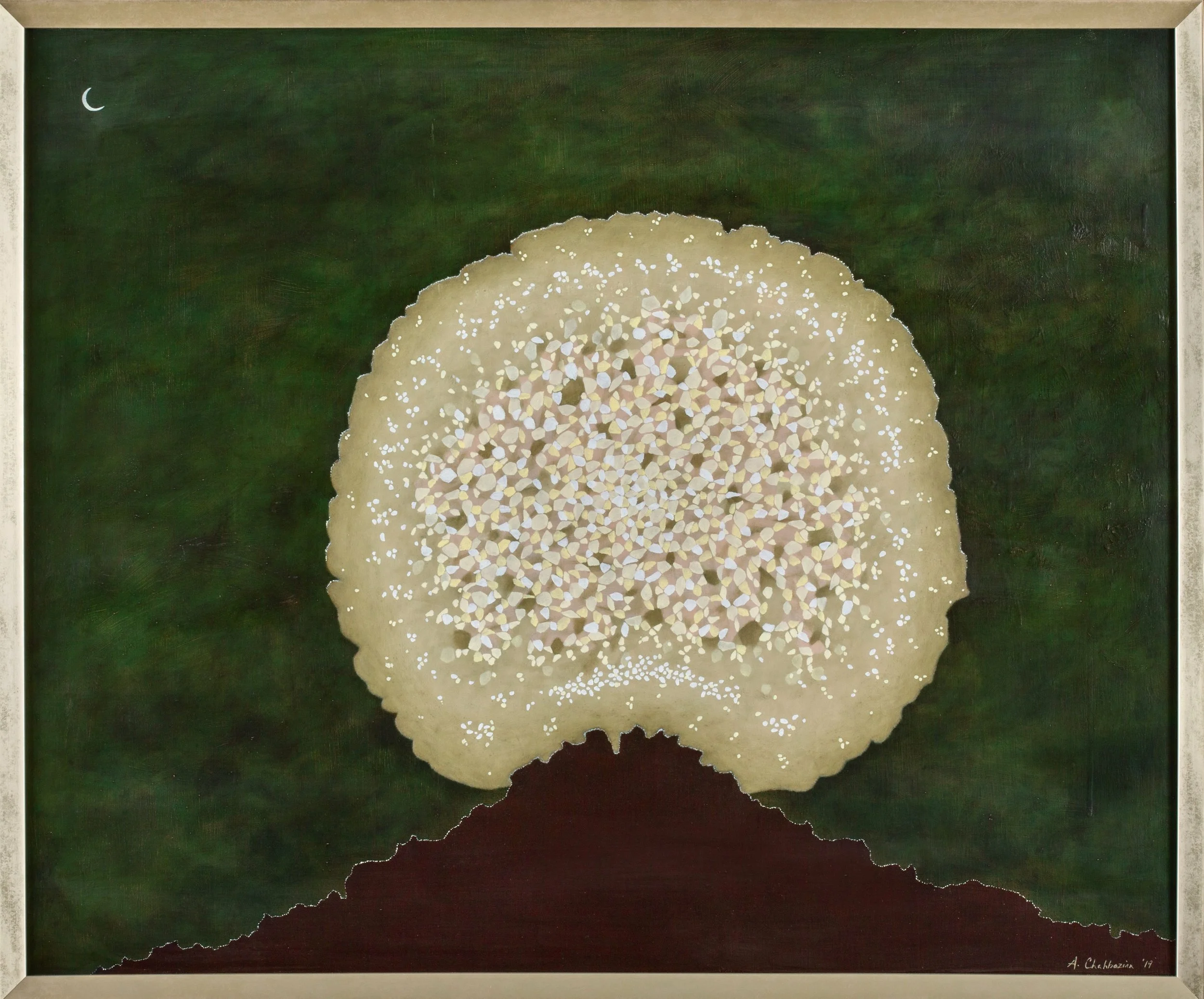 Arminée Chahbazian
"A Forest's Brain" A beautiful abstract oil painting by Arminée Chahbazian
2019