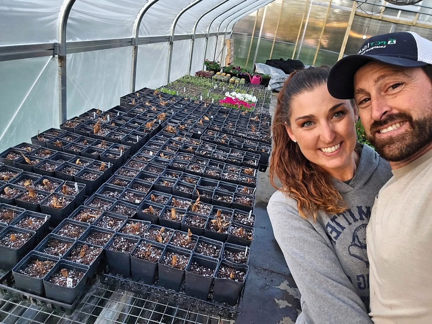 🏵️ Date Night!

After driving 6+ hours around Ohio for his day job, this man was going to take me to Strader's and to pick up Chinese for our one date night in months. Instead, I told him what I really need is help dividing dahlias. 

So for 3+ hour