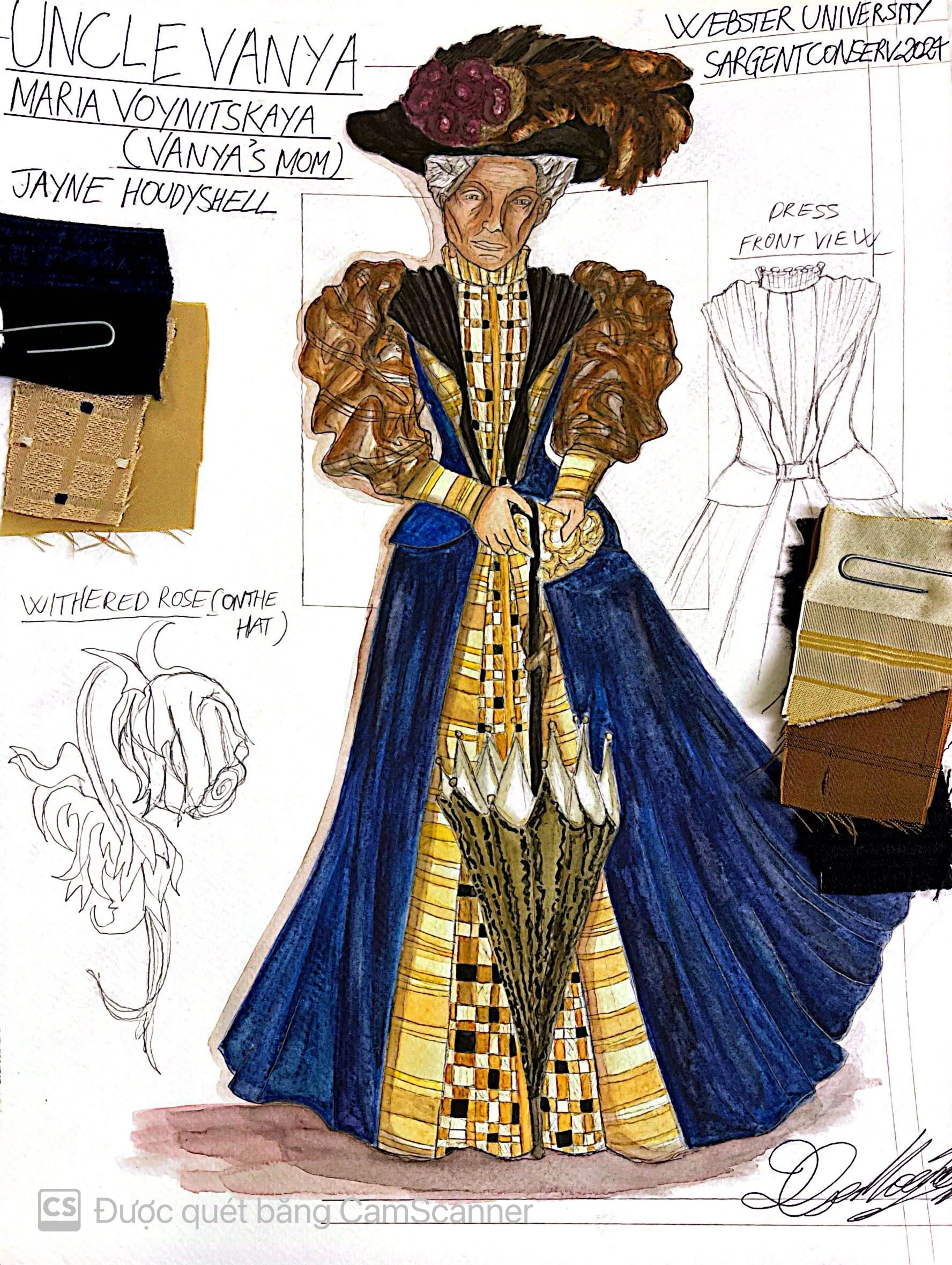 MARIA VOYNITSKAYA (VANYA'S MOM)