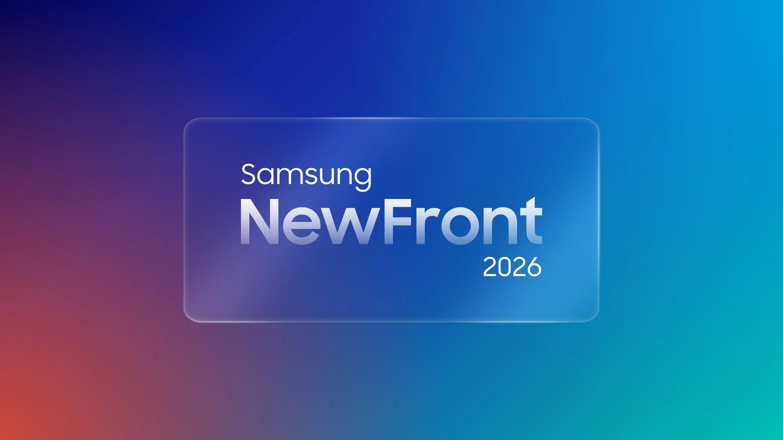 Samsung New Front Motion Branding