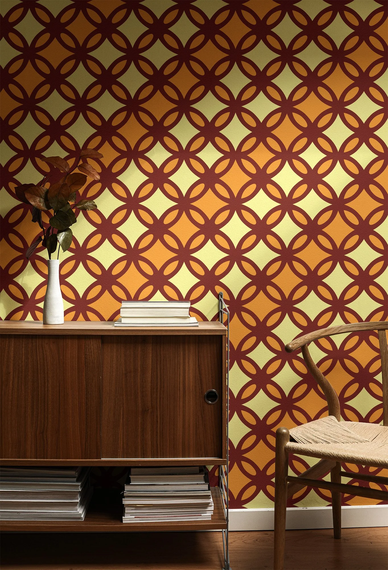 Nserewa Panyin wallpaper shown in caramel.