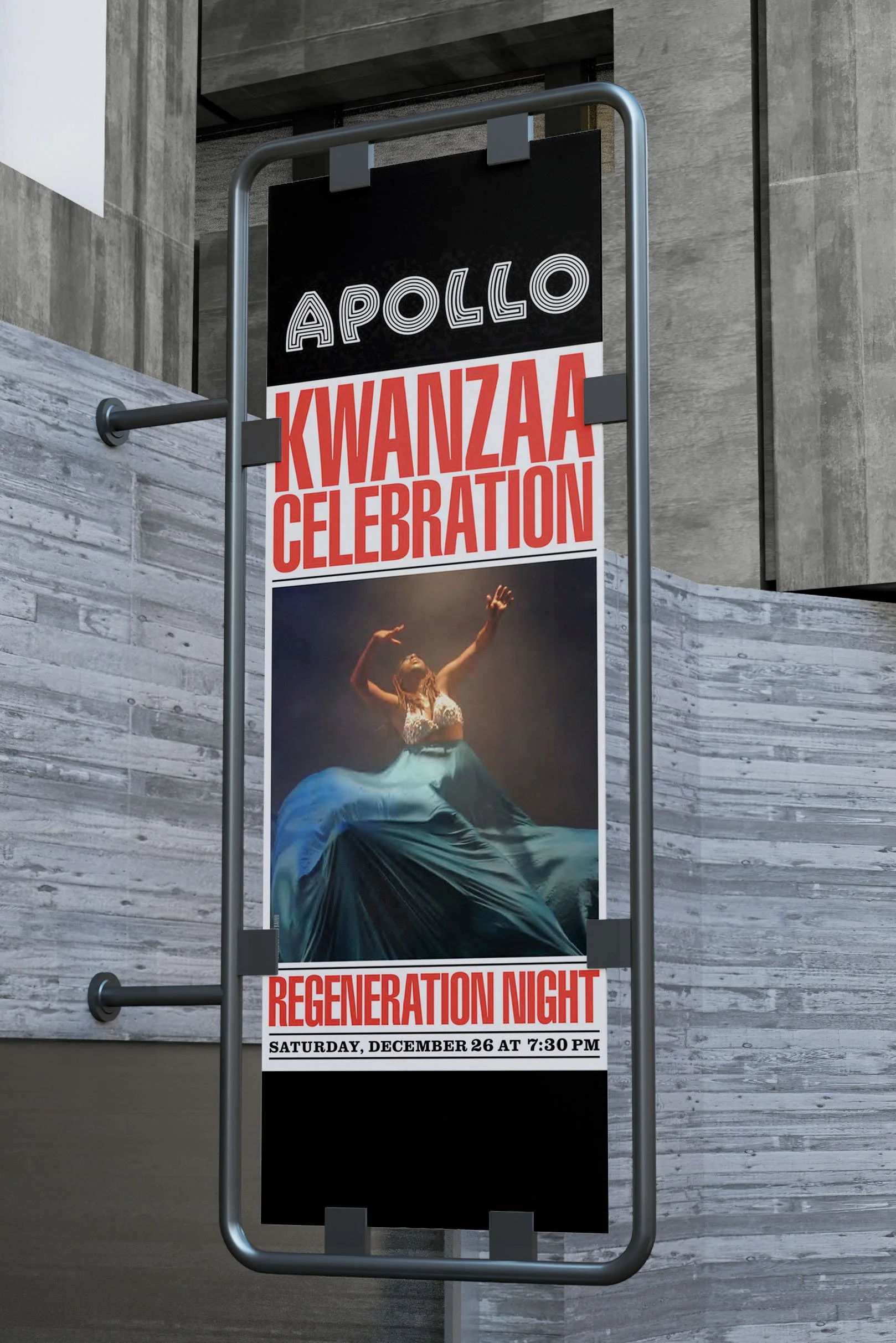 The Apollo Theater Kwanzaa poster.