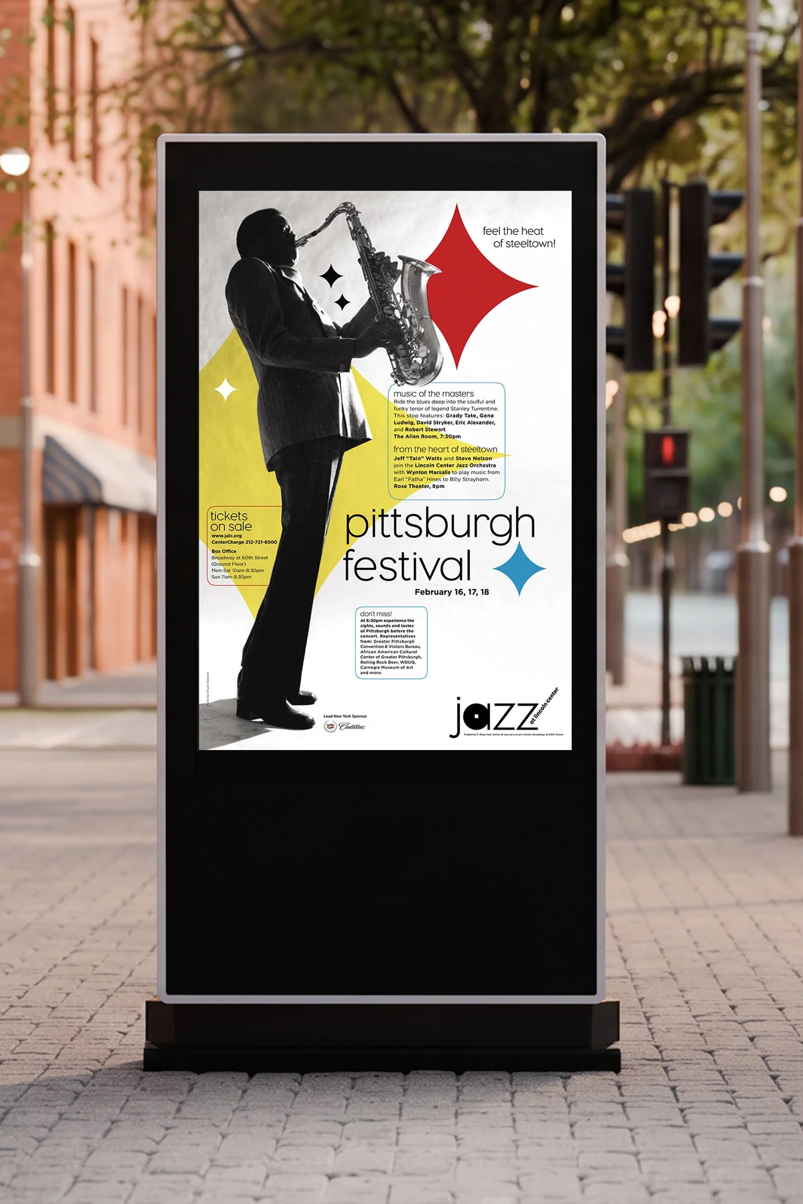 Jazz at Lincoln Center print poster.