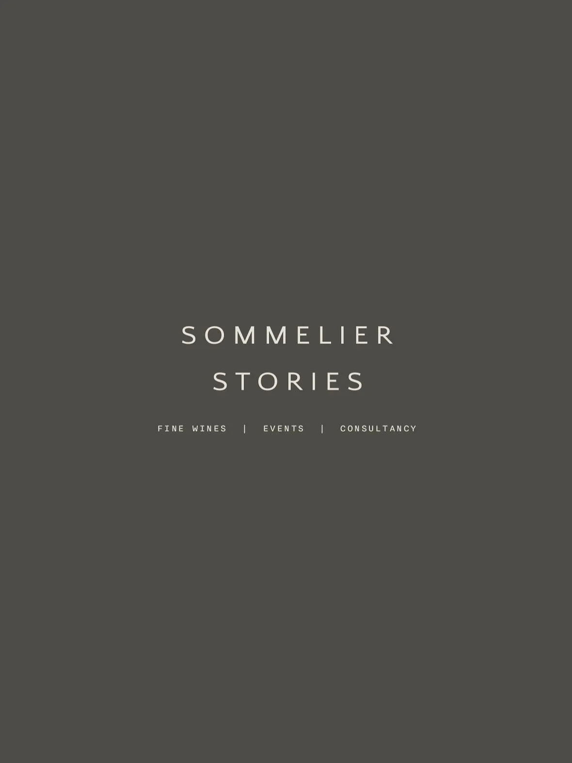 Still loving this simple, elegant logo designed for @sommelierstories - a timeless brand designed for their fine wines, events and consultancy services. 

#branding #brand #winebranding #winebrand #logo #logodesign #graphicdesign #graphicdesigner #sm
