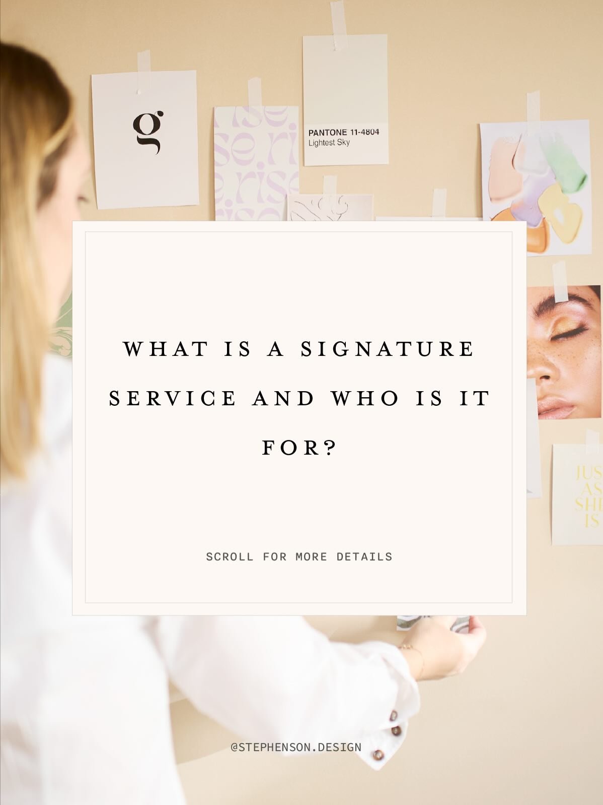 You put so much care into what you make 🤍
The materials, the process, the small details - all of it matters. 

Your branding should reflect the same level of intention. When your brand is clear and cohesive, you can show up confidently, build trust 