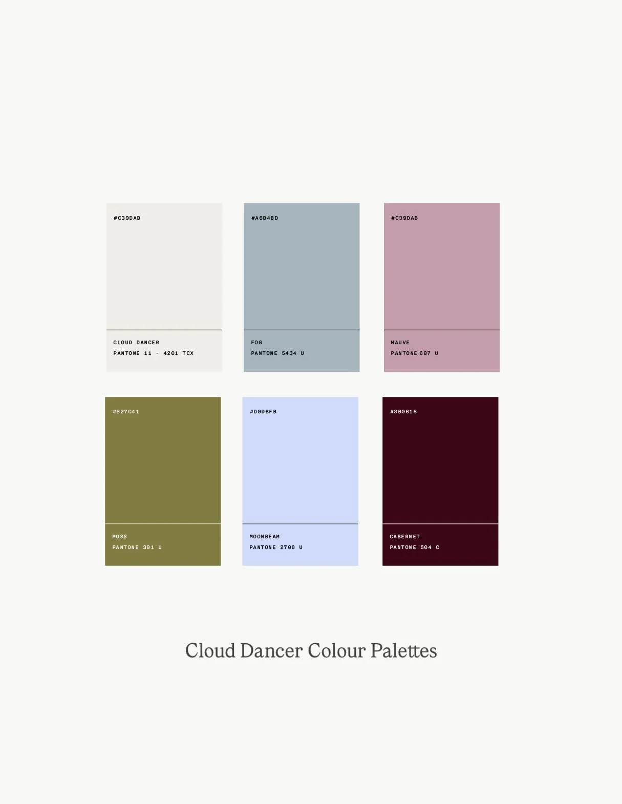 White gets a lot of hate - people call it boring, plain or too safe. But I actually love it. ✨

Cloud Dancer isn't just a colour, it's a base that makes everything eles shine. It gives clarity, balance, and space for other colours to pop. Soft pastel