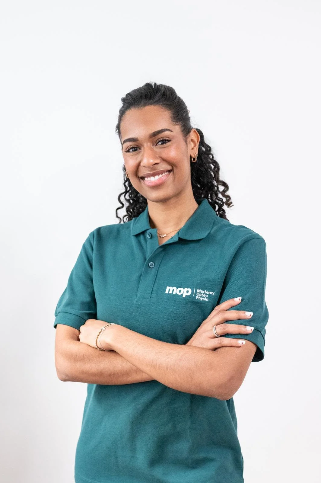 Yamina Belgourari, physiothérapeute au Centre MOP à Lausanne