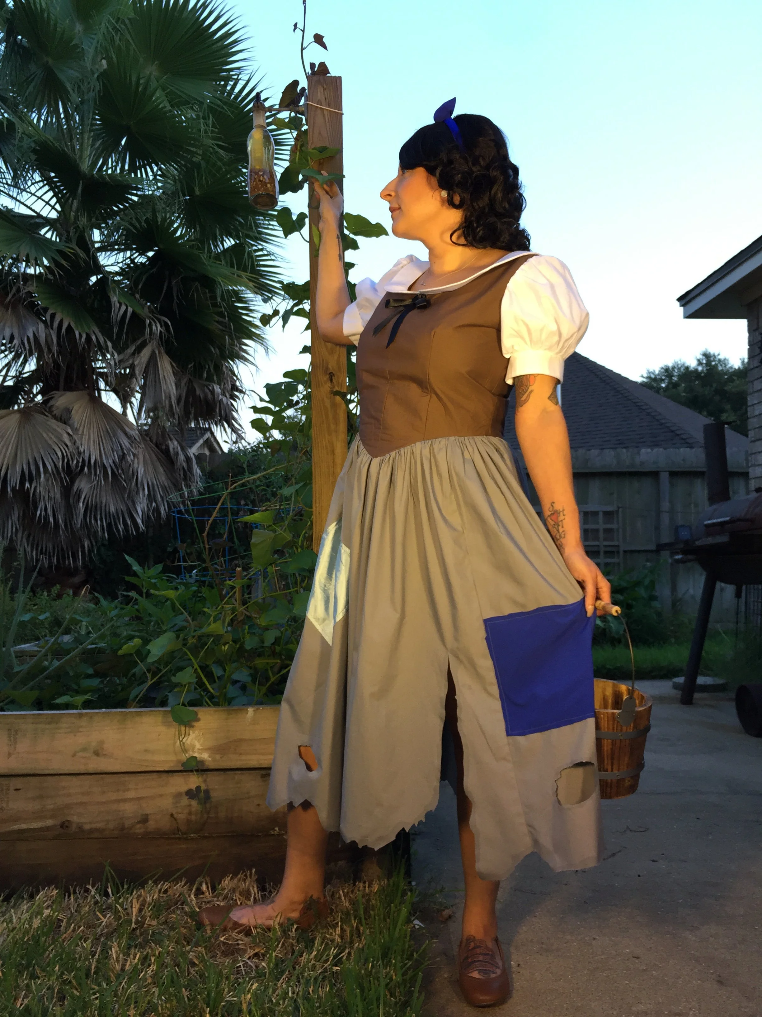 Commissioned Disney Snow White Rag Dress 