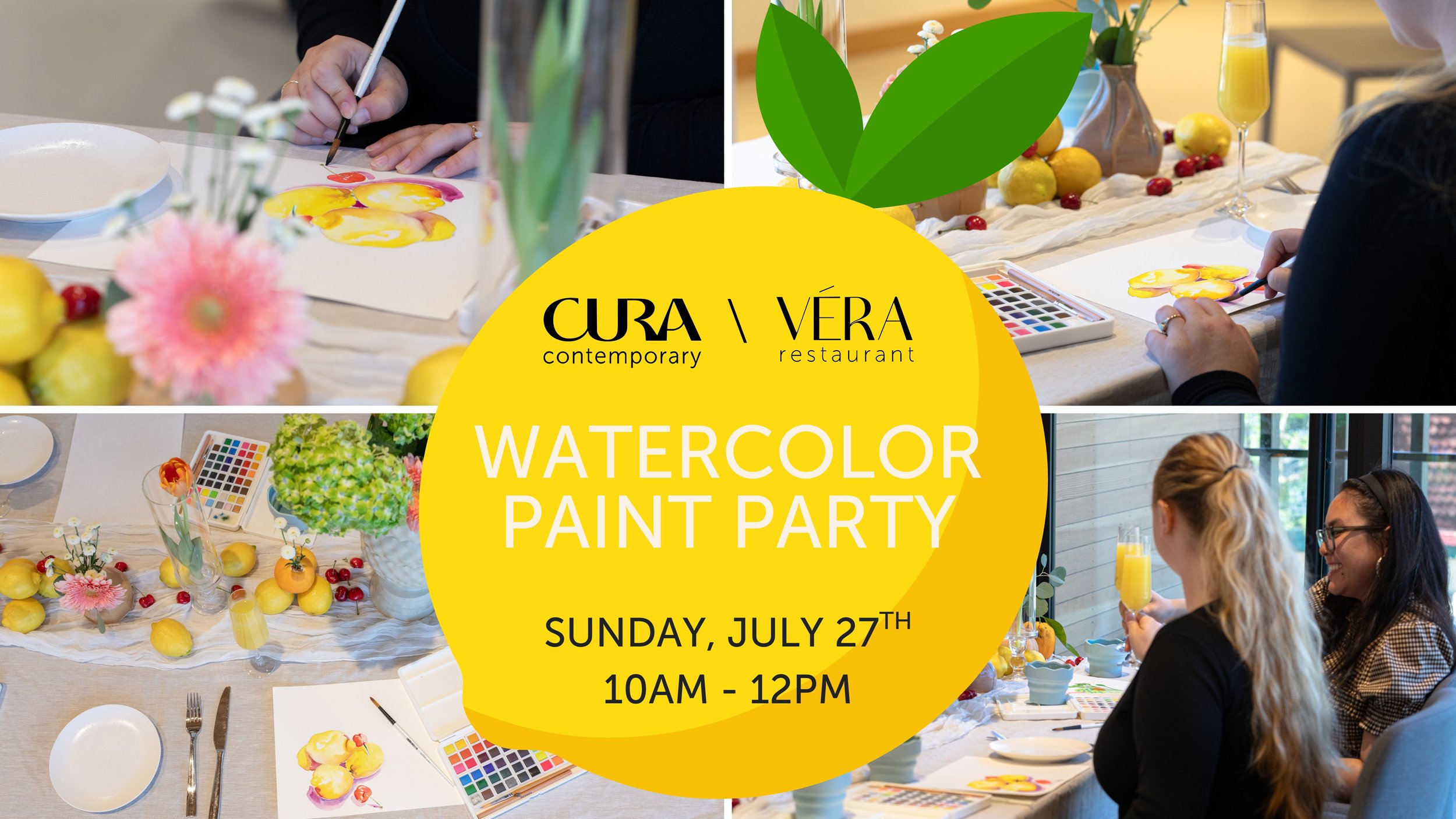 Watercolor Paint Party