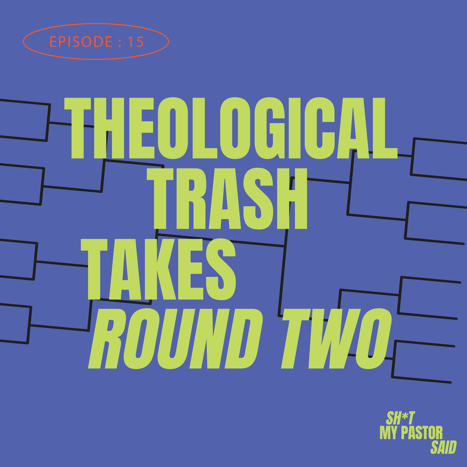 Theological Trash Takes—Round Two episode artwork