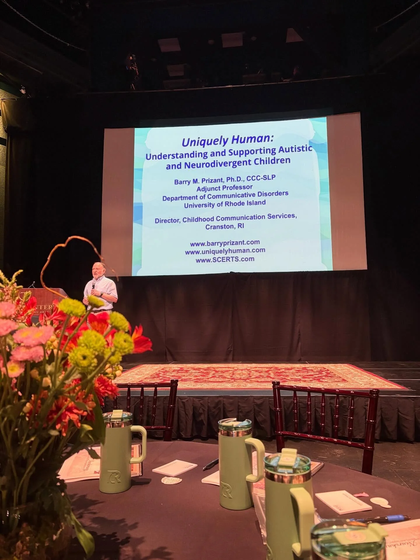 What better way to get your in-person CEU&rsquo;s than to listen to the amazing Barry Prizant himself!

Also wanting to shout out @familyaddventures for coming and speaking to our educators about The Attuned Classroom. You are appreciated!