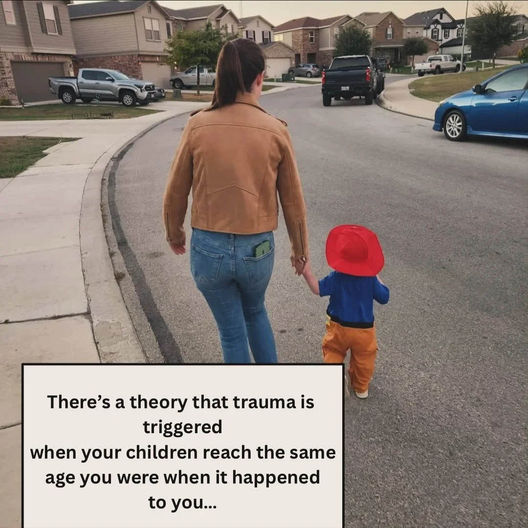 Ever look at your child and suddenly feel emotions you didn&rsquo;t even know were still in storage? Yeah&hellip; that&rsquo;s not you being &ldquo;dramatic.&rdquo; That&rsquo;s your nervous system remembering what you survived at their age.

This is