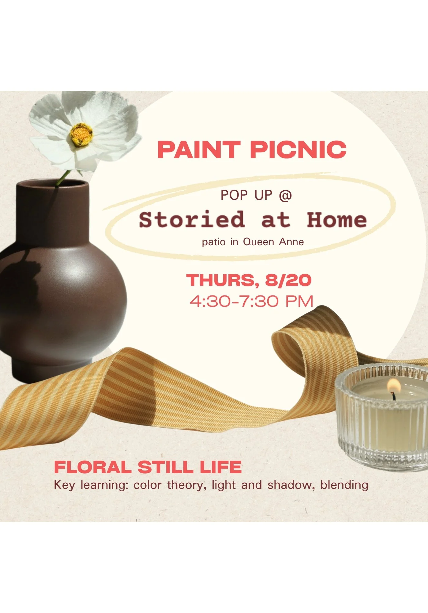Paint Picnic (8/20) Pop-Up @ Storied