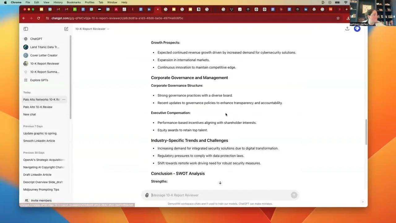 AI Meets Wall Street: Crafting Your 10-K Codebreaker