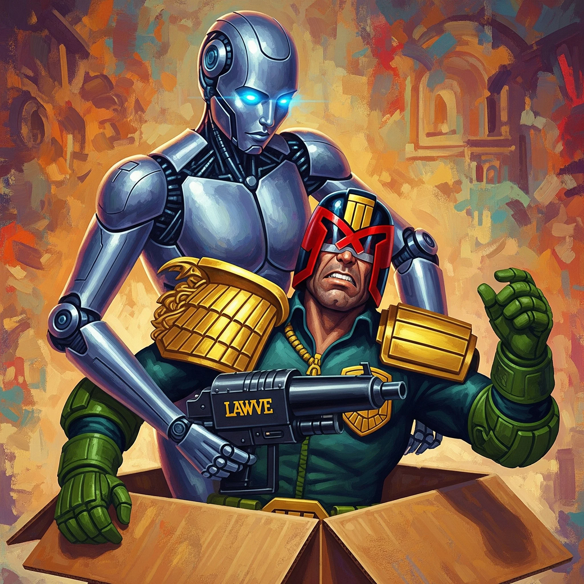 AI Will Take Judge Dredd's Place in the Very Near Legal Future