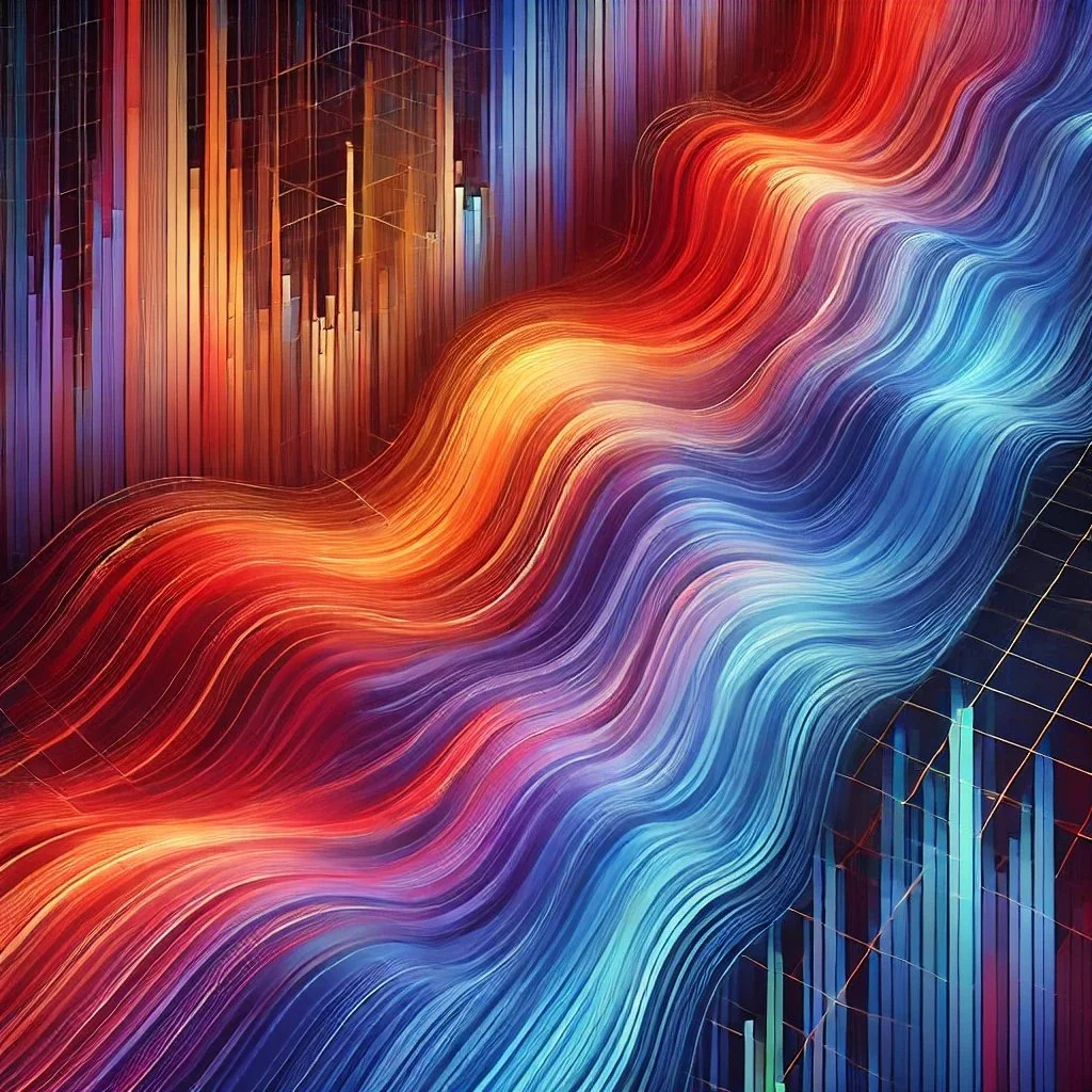 From Blocky to Flowing: How I Turned Analyst Sentiment into a River of Emotion in ChatGPT