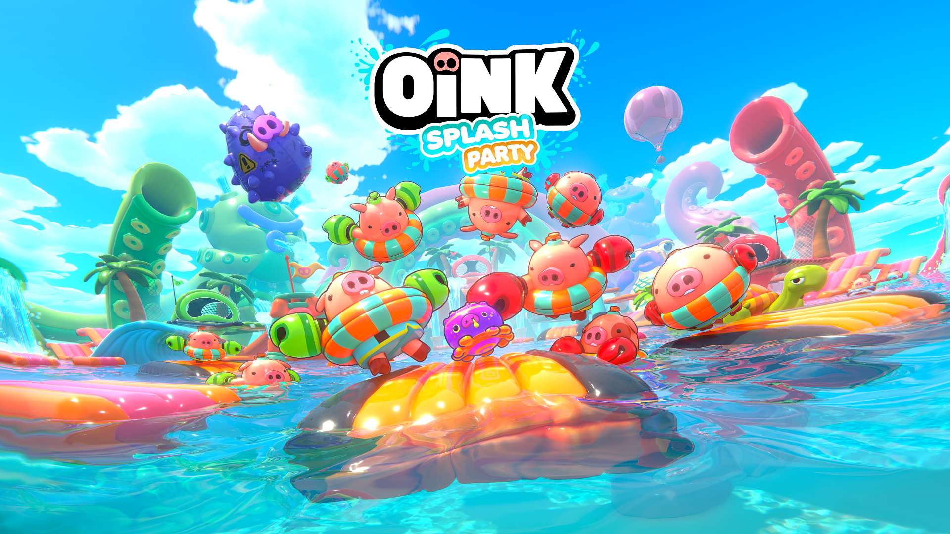 Oink Splash Party's Steam Page is Live!🐷