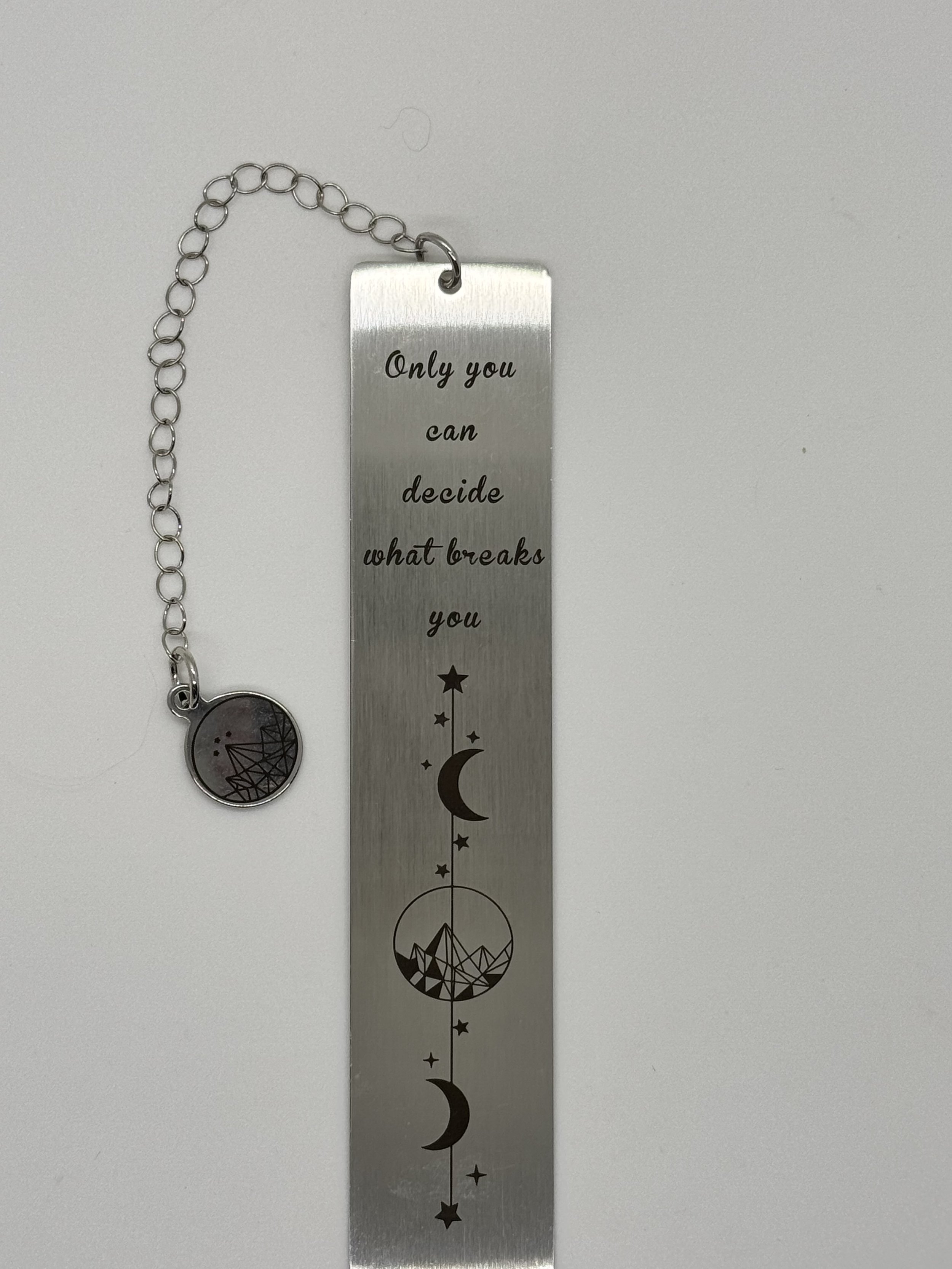 SJM Metal Bookmark
