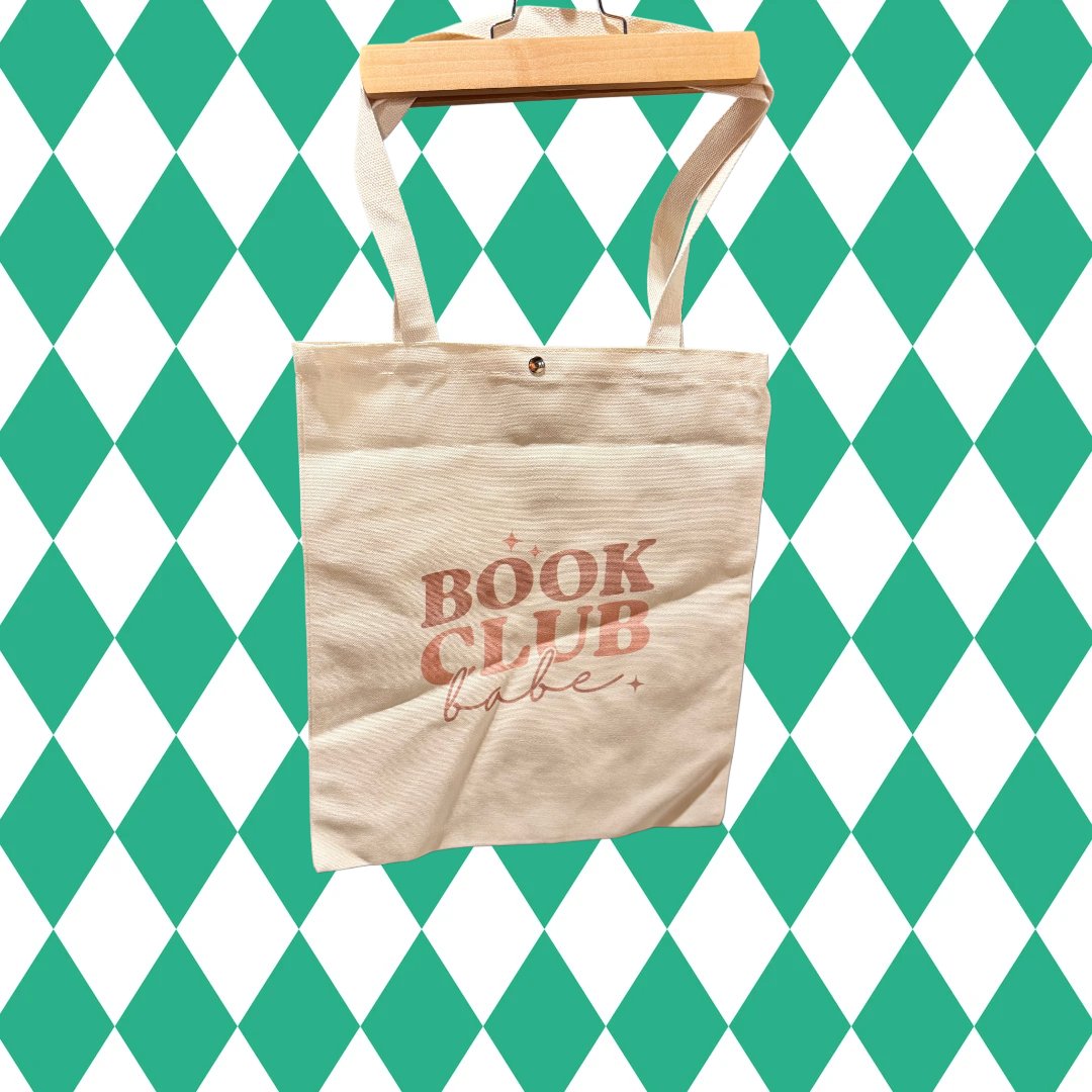 Book Club Babe Tote Bag